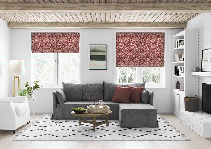 Heathland, Rouge - Twist&Fit Roman Blind - Image 5